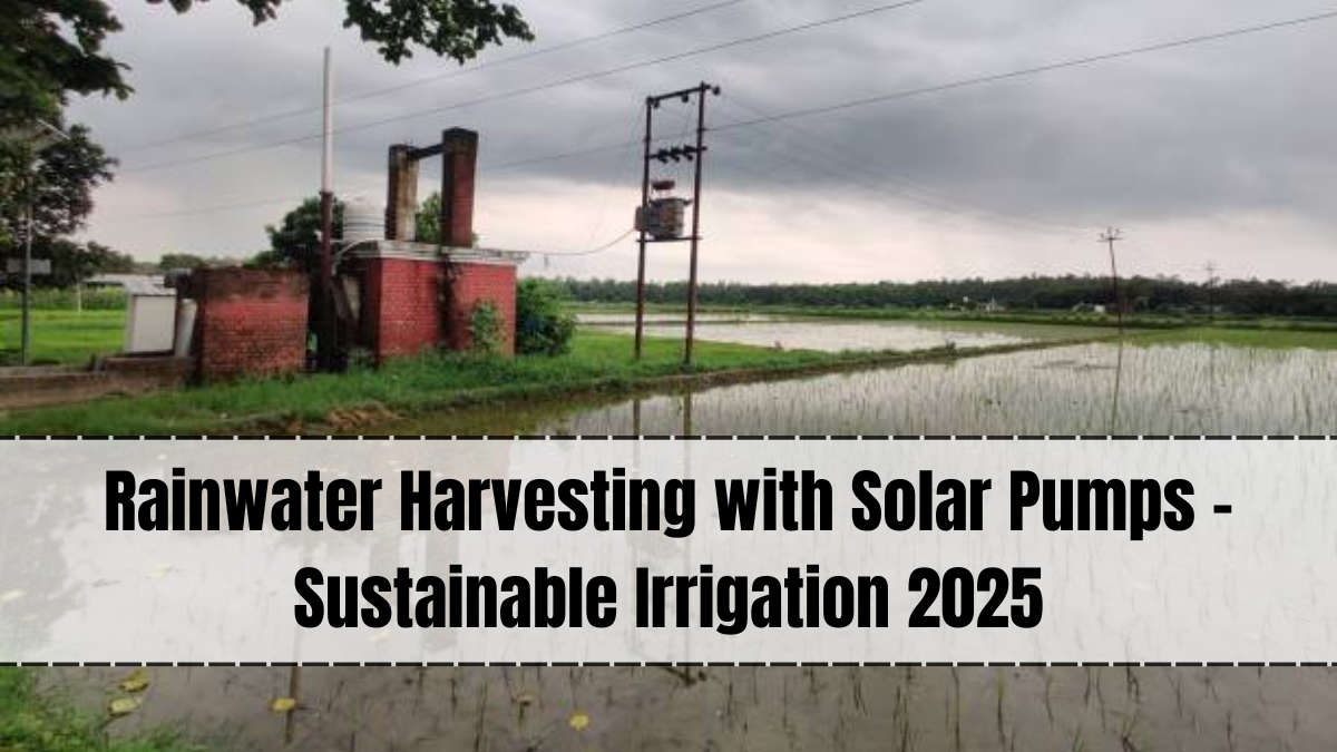 Rainwater Harvesting with Solar Pumps – Sustainable Irrigation 2025