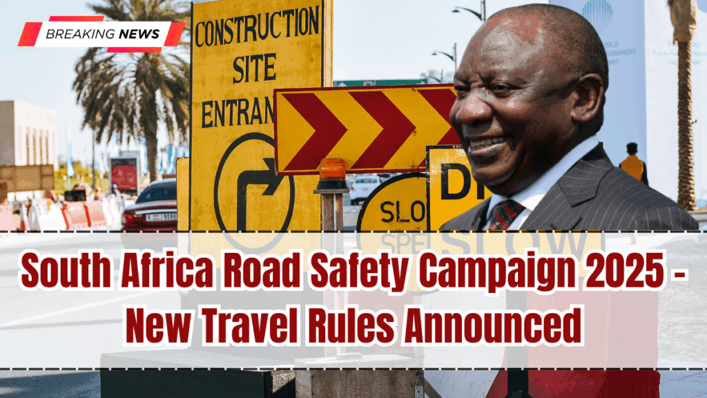 South Africa Road Safety Campaign 2025 – New Travel Rules Announced