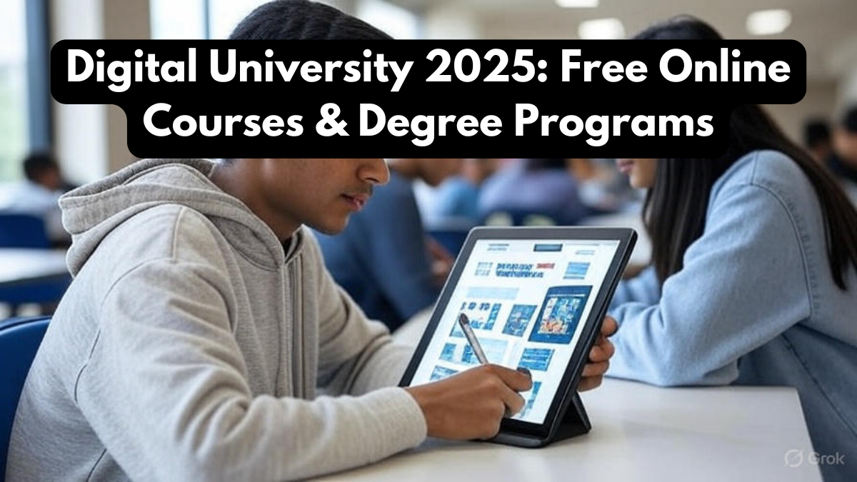 Digital University 2025: Free Online Courses & Degree Programs