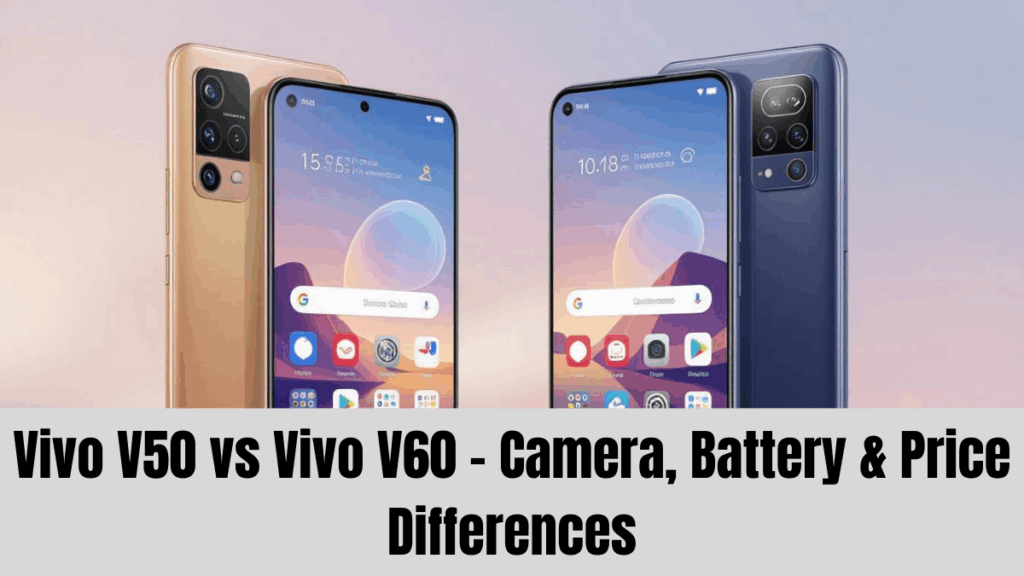Vivo V50 vs Vivo V60 – Camera, Battery & Price Differences